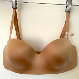 NWOT LOVE by Gap Nude T-Shirt Bra – 32D Multiway Strapless